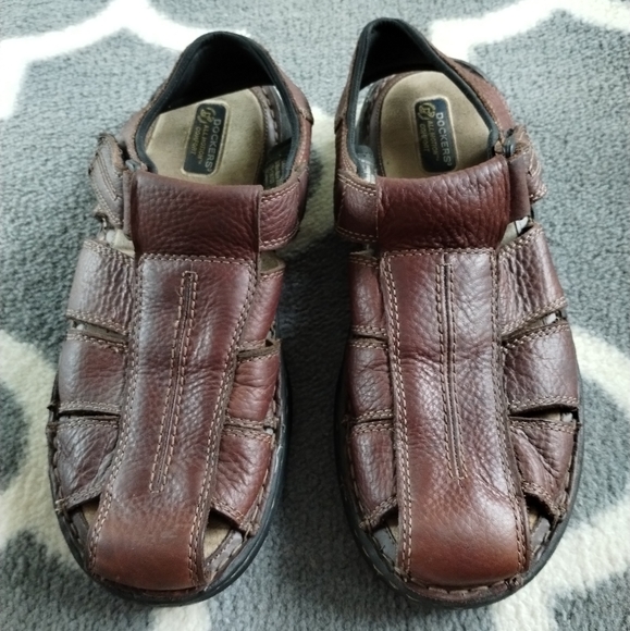 Men's Dockers Searose Fisherman Leather Sandals - Picture 5 of 10
